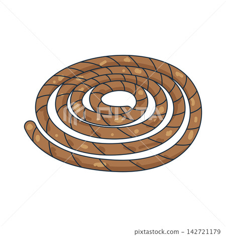 Illustration of rope Illustration of rope 142721179