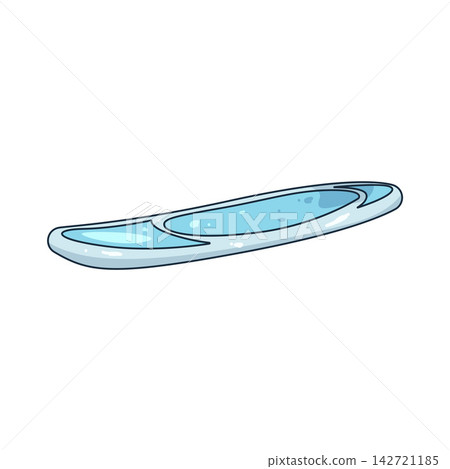 Illustration of paddle board Illustration of paddle board 142721185