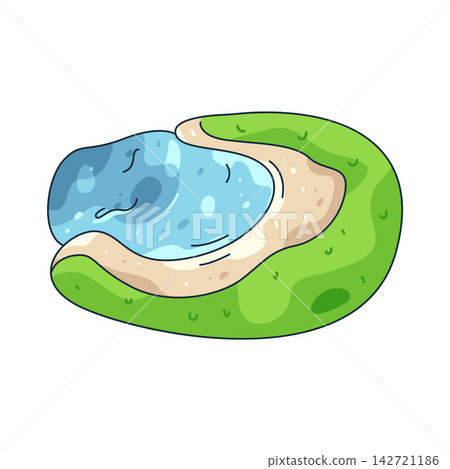 Illustration of bay Illustration of bay 142721186