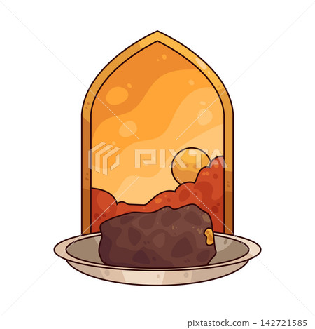 Illustration of Iftar Illustration of Iftar 142721585