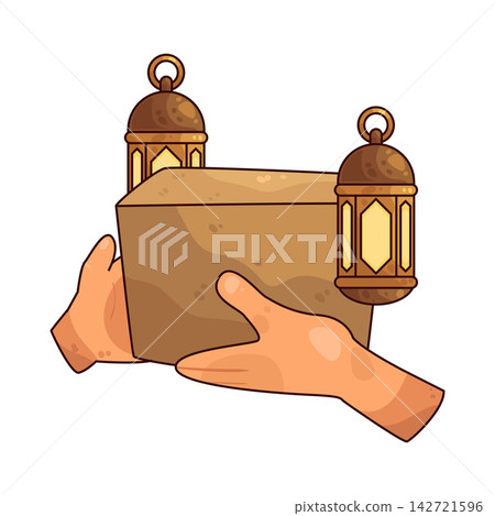 Illustration of Donation Illustration of Donation 142721596