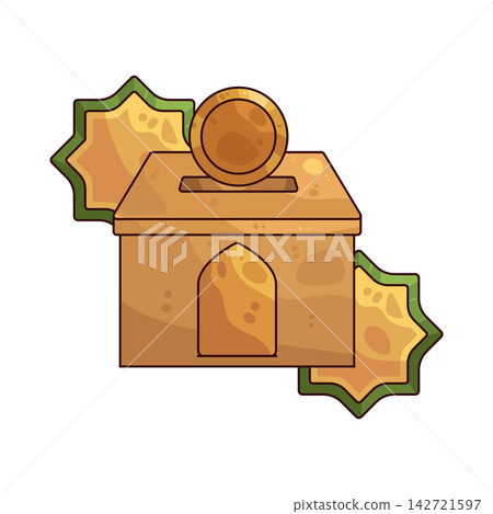 Illustration of Charity Box 142721597