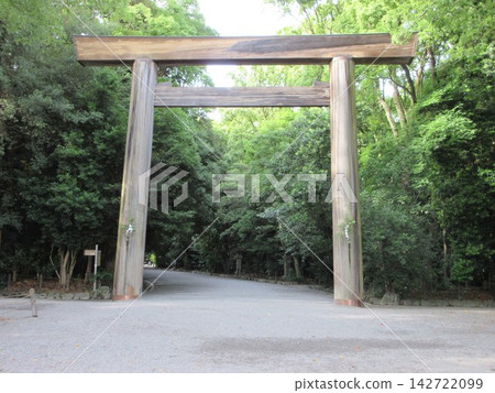 熱田神社正門的鳥居！愛知縣名古屋市 142722099