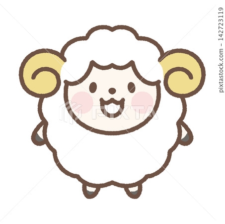 Sheep (front view) icon Sheep (front view) icon 142723119