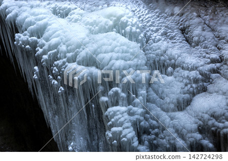 Partnachklamm or Partnach gorge in wintertime Partnachklamm or Partnach gorge in wintertime 142724298