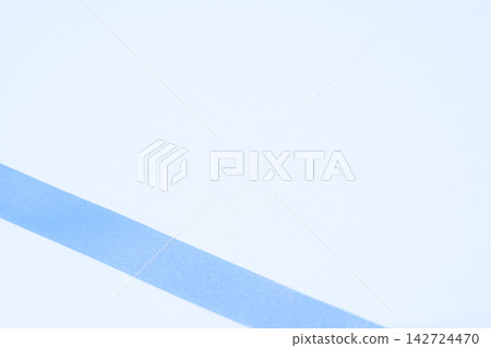 Light blue ribbon Light blue ribbon 142724470