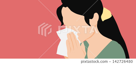 花粉症的例證 花粉症的例證 142726480