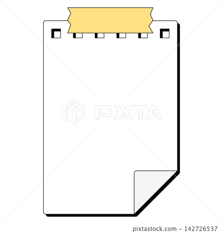 Masking tape and memo paper set, plain, framed. Masking tape and memo paper set, plain, framed. 142726537