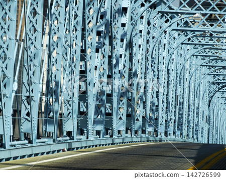 detail of John A. Roebling Suspension Bridge Over Ohio River Cincinnati detail of John A. Roebling Suspension Bridge Over Ohio River Cincinnati 142726599