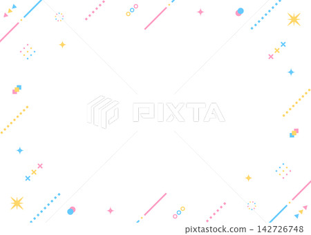 流行設計背景，裝飾邊框 142726748