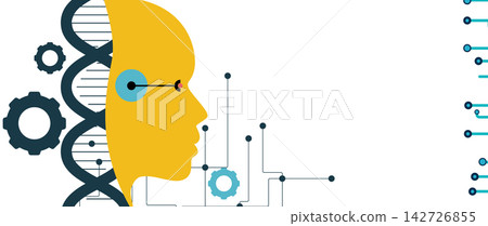Futuristic dna abstract design, neural pathways, molecular strands, science Futuristic dna abstract design, neural pathways, molecular strands, science 142726855