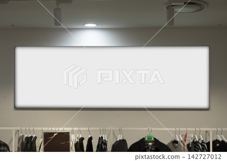 Fashion Store Interior Advertising Mockup 142727012