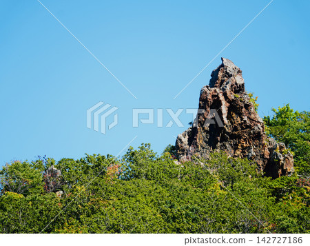 rocks against the blue sky rocks against the blue sky 142727186