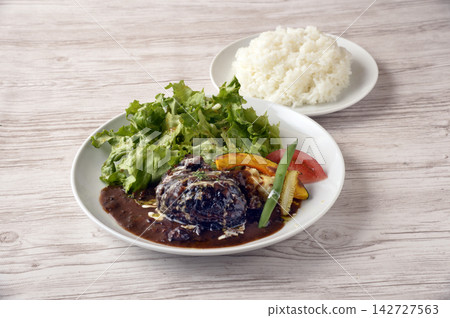 Hamburger steak Hamburger steak 142727563