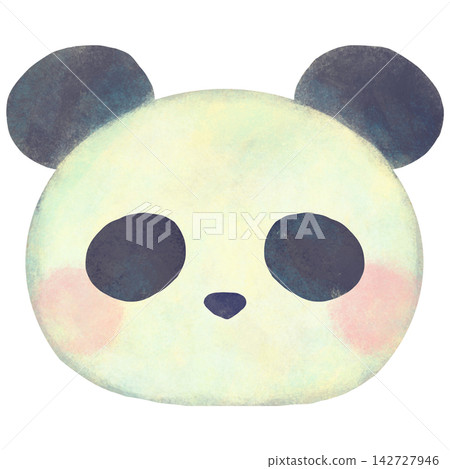 一幅簡單可愛的熊貓插圖 一幅簡單可愛的熊貓插圖 142727946