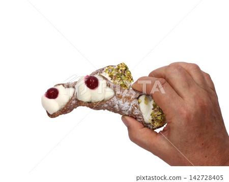 traditional Sicilian pastas Sicilian cannoli traditional Sicilian pastas Sicilian cannoli 142728405
