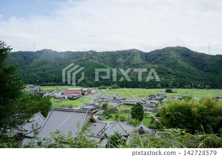 從川邊城遺址的健行步道上看到的景色 從川邊城遺址的健行步道上看到的景色 142728579