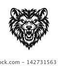 Vector tribal rat logo 142731563
