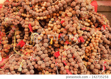Rudraksha rosary (mala) - Nepal 142735258