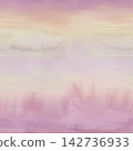 Soft pink mauve and cream watercolor seamless pattern 142736933