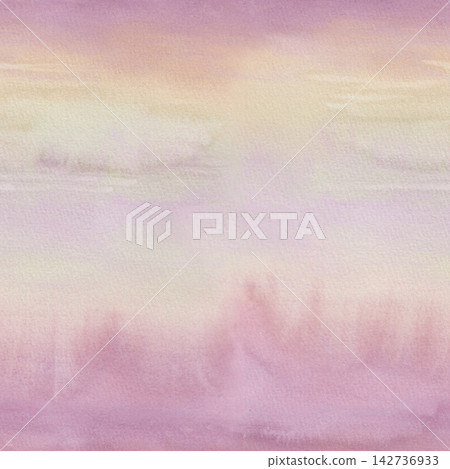 Soft pink mauve and cream watercolor seamless pattern Soft pink mauve and cream watercolor seamless pattern 142736933