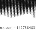 Monochrome background with a grid of lines at the bottom [landscape orientation] 142738483
