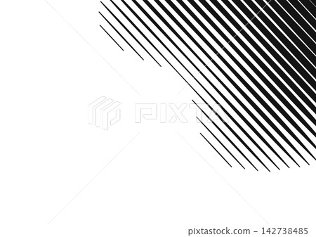 Monochrome background with a grid of lines extending into the corners [landscape orientation] 142738485