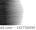 A monochrome background with a thin grid of lines extending to the right [landscape orientation] 142738490