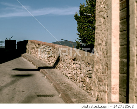 ruins of ancient fortress 142738568