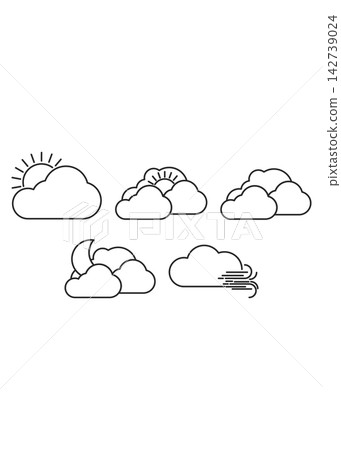 Minimalist Outline Weather Icons for Meteorology and Forecasting Design Projects Minimalist Outline Weather Icons for Meteorology and Forecasting Design Projects 142739024