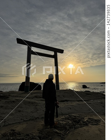 鳥居日落 鳥居日落 142739835
