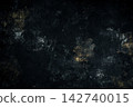 A black background with a three-dimensional feel and texture, hand-drawn. 142740015