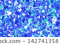 Blue and white abstract fluid texture digital background material 142741358