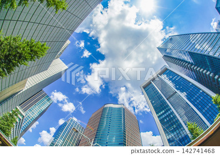 位於東京都港區的高層建築群 142741468