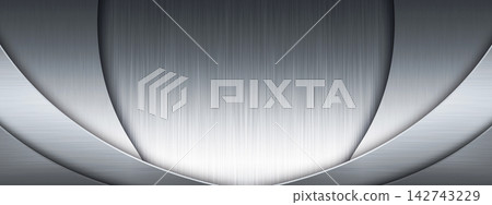 Abstract background material of a glossy silver metal plate Abstract background material of a glossy silver metal plate 142743229