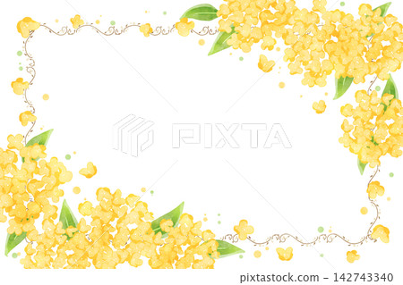 Osmanthus (decorative frame) 1 142743340