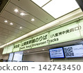 Early morning at the Yaesu North Exit ticket gate of Tokyo Station 142743450