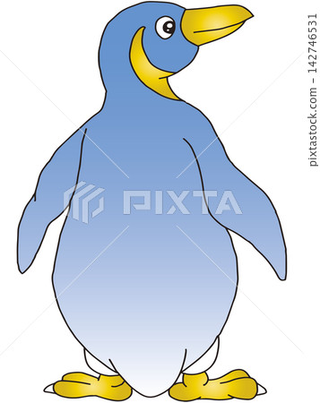 Hand-drawn animal illustration ☆ Penguin 142746531