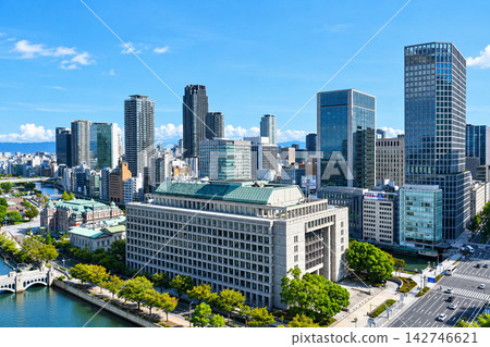 2025年9月拍攝的大阪市中心(淀屋橋、中之島、梅田地區)城市景觀。 2025年9月拍攝的大阪市中心(淀屋橋、中之島、梅田地區)城市景觀。 142746621