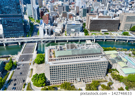 2025年9月拍攝的大阪市中心(淀屋橋、中之島、梅田地區)城市景觀。 2025年9月拍攝的大阪市中心(淀屋橋、中之島、梅田地區)城市景觀。 142746633