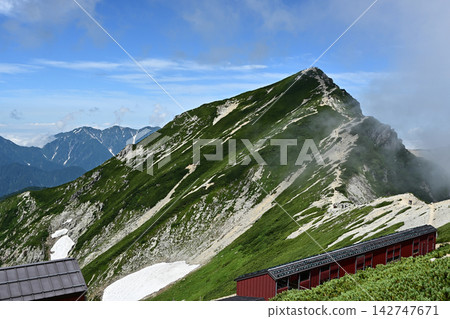 Mt. Karamatsu climb, Northern Alps, Nagano Prefecture Mt. Karamatsu climb, Northern Alps, Nagano Prefecture 142747671