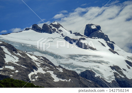 Glacial Ice and Rocky Peaks of Patagonia El Chalten 142750234