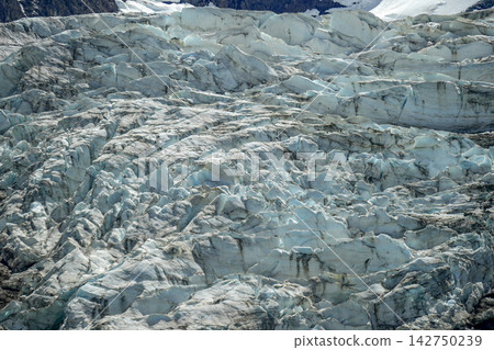 Huemul Glacier Lago del Desierto Desert Lake Rugged Glacier Ice Surface with Crevasses in Patagonia Huemul Glacier Lago del Desierto Desert Lake Rugged Glacier Ice Surface with Crevasses in Patagonia 142750239