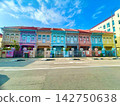 Instagrammable, colorful Peranakan houses in Singapore. 142750638
