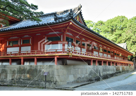 岩清水八幡宮:迴廊與辟邪神(京都府八幡市) 岩清水八幡宮:迴廊與辟邪神(京都府八幡市) 142751783