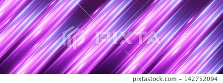 Vibrant purple and blue light trails creating a dynamic abstract background Vibrant purple and blue light trails creating a dynamic abstract background 142752094