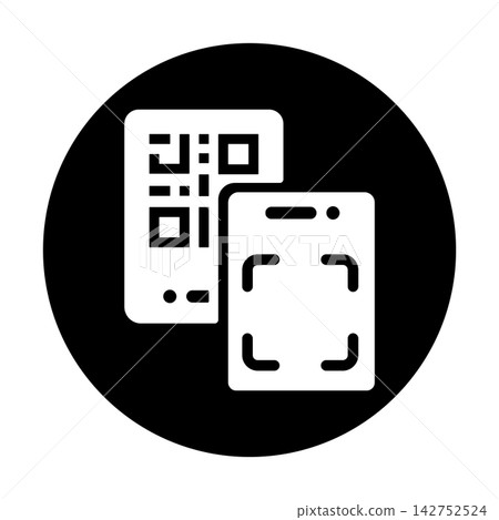 Scan the QR code displayed on your smartphone (icon) Scan the QR code displayed on your smartphone (icon) 142752524
