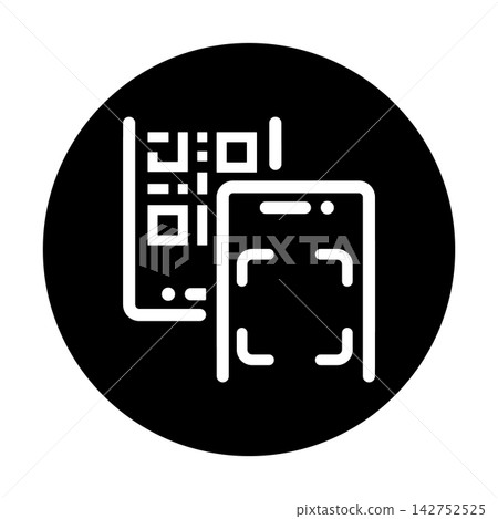 Scan the QR code displayed on your smartphone (icon) Scan the QR code displayed on your smartphone (icon) 142752525