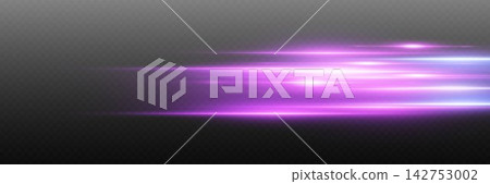 Abstract purple and blue light lines creating a modern motion blur effect Abstract purple and blue light lines creating a modern motion blur effect 142753002