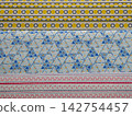 Beautiful Japanese patterned background paper 142754457